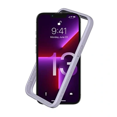 Abbildung von RhinoShield Bumper Case kompatibel mit [iPhone 13/13 Pro] CrashGuard NX Stoßdämpfende Schutzhülle im schlanken Design 3.5 Meter Fallschutz Lavender