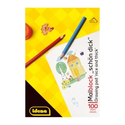 Abbildung von Idena Zeichenblock A4 FSC Mix 100 Blatt 70g