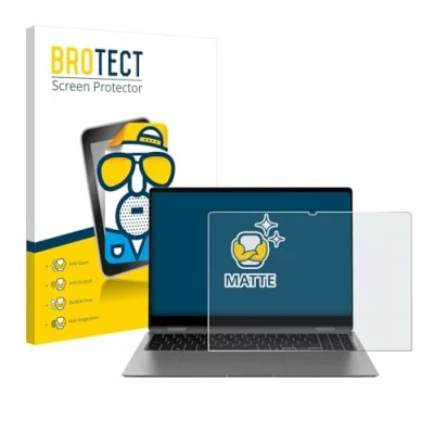 Abbildung von BROTECT Entspiegelungs Schutzfolie für Samsung Galaxy Book5 Pro 360 16&quot; Matte Displayschutz Folie, Anti Reflex, Fingerprint