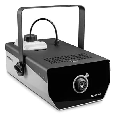 Abbildung von Cameo PHANTOM F5 Nebelmaschine mit 1500 W Heizleistung und Zweifarbiger Tankbeleuchtung, Schwarz (CLPHANTOMF5)