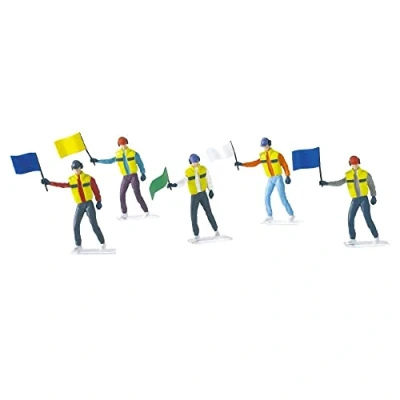 Abbildung von Carrera® Autorennbahn 20021115 Streckenposten mit 5 Figuren
