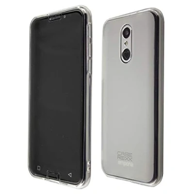 Abbildung von caseroxx TPU Hülle kompatibel mit Emporia Smart 3, Handy Tasche (TPU in weiß transparent)