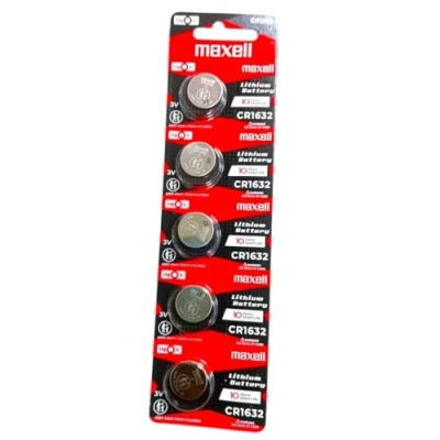 Abbildung von Maxell Lithium Knopfzelle CR1632 5er Blister