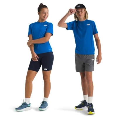 Abbildung von The North Face TEEN NEW TEE Unisex Sport Tshirt für Kinder, Größe: 116 119, Hero blue