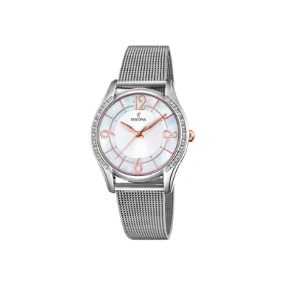 Abbildung von Festina Boyfriend Collection Uhr, Damen, Größe: One Size, Silver coloured
