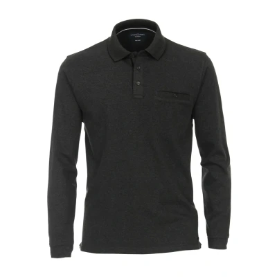 Abbildung von Casamoda Poloshirt anthrazit, Herren, Größe: 3XL, Anthrazit