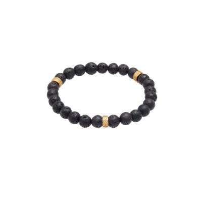 Abbildung von Kuzzoi LAVA Vintage Armband, Herren, Größe: 21, Gold