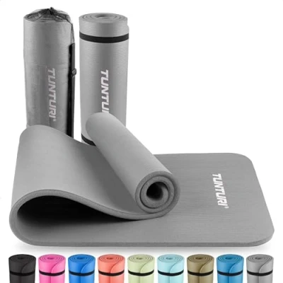 Abbildung von Gymnastikmatte Fitnessmatte extra dick Rutschfest Yogamatte 1.5 cm