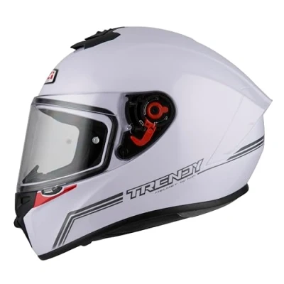 Abbildung von Casco Integral TRENDY SOLID Nouveau White