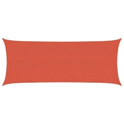 Abbildung von vidaXL Sonnensegel Sonnenschutz Windschutz Sonnendach UV Schutz Sonnenschutzsegel Schattenspender Garten Terrasse Balkon 160g/m² Terrakottarot 2x5m HDPE