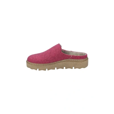 Abbildung von Josef Seibel Damen Pantoffeln Carmaux.01,Weite G (Normal),Wechselfußbett,House Slipper,patschen,schlapfen,drinnen,Indoor,pink,41 EU
