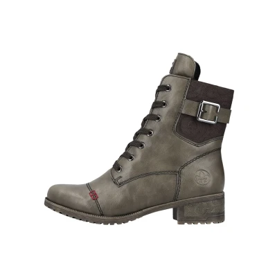 Abbildung von Rieker Snowboot/Winterstiefel, Damen, Größe: 42, Green Schuhe