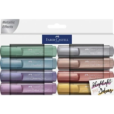 Abbildung von Tekstmarker Faber Castell metallic