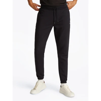 Abbildung von Tommy Jeans SLIM FLAG Jogginghose, Herren, Größe: 46, Black