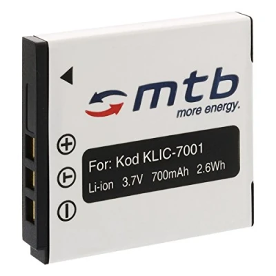 Abbildung von Ersatz Akku Klic 7001 für Kodak Easyshare M853, M893 is, M1063, M1073 is... (Siehe Liste)