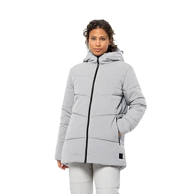 Abbildung von Jack Wolfskin Karolinger Wintermantel, Damen, Größe: Medium, Moonwalk