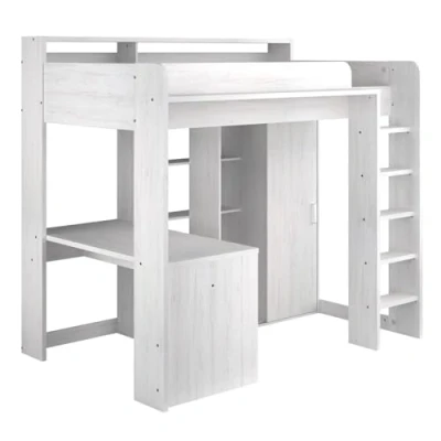 Abbildung von Parisot Hochbett &quot;Higher&quot;, inkl. Schrank, Schreibtisch und Regal