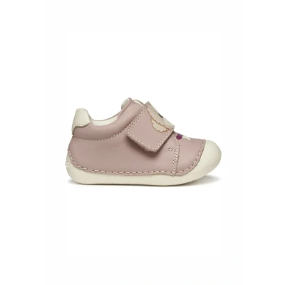 Abbildung von Geox Tutim Klettschuh für Kinder, Größe: 18, Rose Schuhe