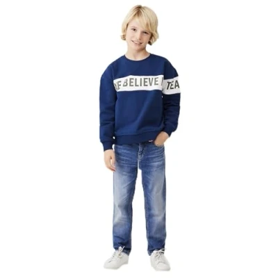 Abbildung von LTB FREY AINO Jeans Straight Leg für Kinder, Größe: 110, Mid blue
