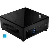 Abbildung von MSI Cubi 5 12M 022BDE Barebone Mini PC, Intel Core i3 1215U, bis zu 64GB RAM, 1x M.2 SSD und 1 x 2.5 SSD/HDD, Thunderbolt 4, WiFi 6E, Bluetooth 5.3, schwarz