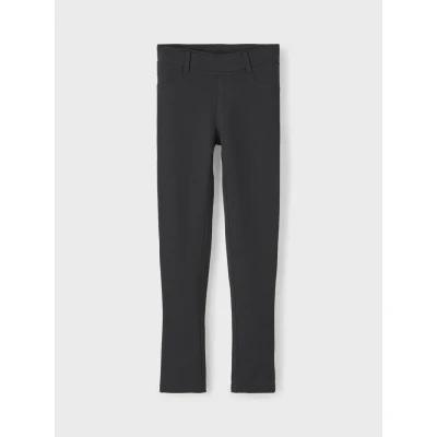 Abbildung von NAME IT Mädchen Stretch Leggins mit Gürtelschlaufen
