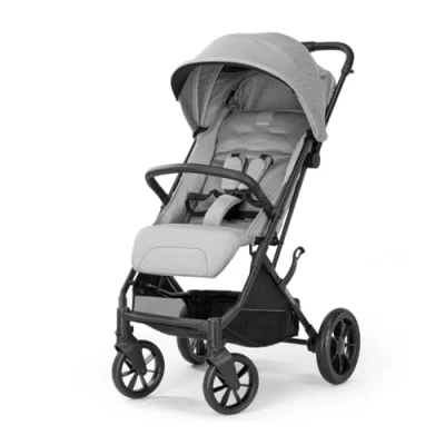 Abbildung von Inglesina Zenit Kompakter Kinderwagen, Grau, Hervorragende Leistung, Bequem, bis zu 22kg, Große Räder, Geräumiger Sitz, Amazon Exklusiv