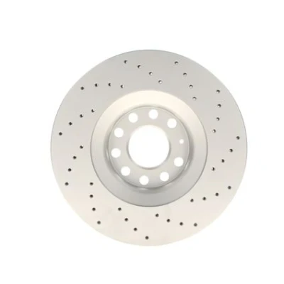 Abbildung von BOSCH 0 986 479 258 Bremsscheibe 320 30 9 112 gelocht, Belüftet beschichtet hochgekohlt AUDI: A4 B7 Avant, Limousine