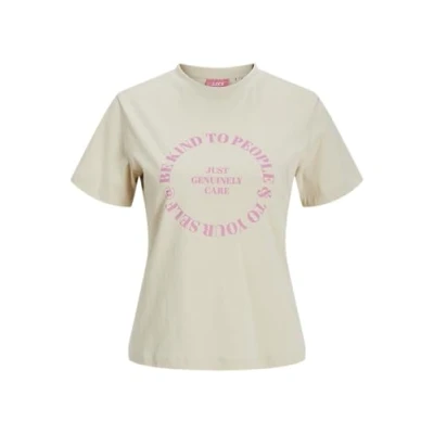 Abbildung von JJXX Damen Jxjulie Reg Ss Tee JRS T Shirt, Fog, XS