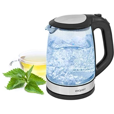 Abbildung von exquisit Wasserkocher &quot;WK 3501 swg&quot;, 2 l, 2200 W