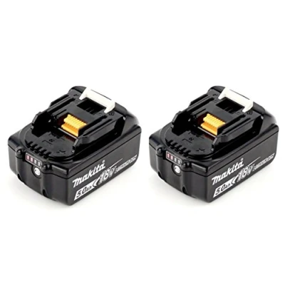 Abbildung von Makita BL 1850 B 18 V 5 Ah / 5000 mAh Li ion Akku mit LED Anzeige 2er Pack