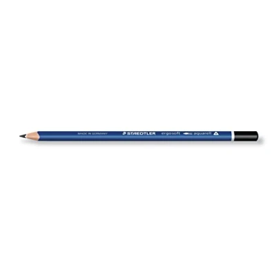 Abbildung von 6 x Staedtler Farbstift karat aquarell schwarz