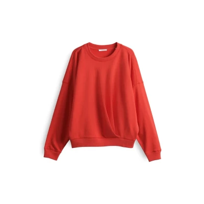 Abbildung von OPUS Gowdie Sweatshirt, Damen, Größe: 40, Sweet red