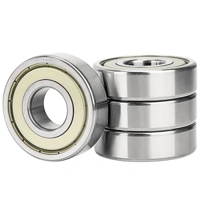 Abbildung von 4 Stück 6304ZZ Kugellager 20x52x15mm Chromstahl und Vorgeschmiert Rillenkugellager, 6304Z Doppelte Metalldichtung mit Dichtungen Schilde für DIY, Skateboards, Drehbänke, Motoren