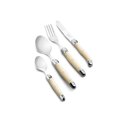 Abbildung von Laguiole Style de Vie Premium Line Tischbesteck 24 teilig Perlmutt