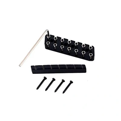 Abbildung von Alnicov Headless Gitarre 7 Saiten Sicherungsmutter Gitarren Tuning Zubehör Set