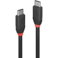 Abbildung von LINDY 36906 1m USB 3.1 Typ C Kabel 3A, Black Line