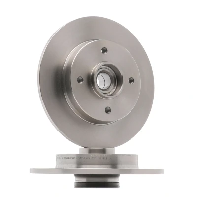 Abbildung von SNR KF159.63U Bremsscheibe 244 7 voll PEUGEOT: 208 I Schrägheck, 2008 Kombi, CITROËN: C3 Aircross 2, III, C4 II Cactus, DS: DS3 Schrägheck