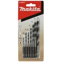 Abbildung von Makita Bohrer und Bitset Holzbohrer Satz 1/4&quot; D 62371