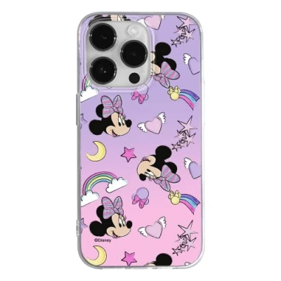 Abbildung von ERT GROUP Handyhülle für Apple iPhone 14 PRO MAX Original und offiziell Lizenziertes Disney Muster Minnie 031 optimal an die Form des Handy angepasst, hülle aus TPU
