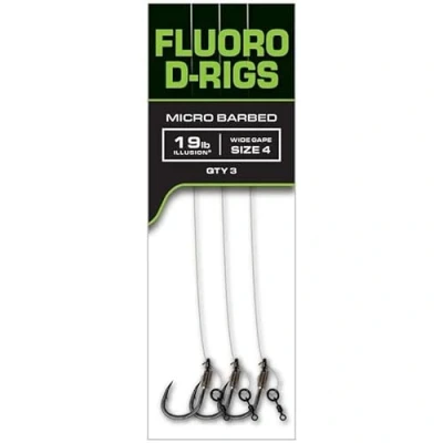 Abbildung von Fox Carp Ready Rigs Fluoro D Rig Size 6 (3pcs) Karpfen Vorfächer