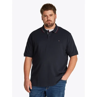 Abbildung von Tommy Hilfiger Interest Poloshirt, Herren, Größe: 4XL, Desert sky