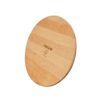 Abbildung von Cozze® Pizzabrett Ø350x12 mm aus Buchenholz