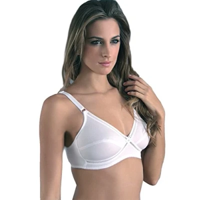 Abbildung von Sassa Damen Soft Kreuzblende mit BH, Weiß (Weiß 00100), (Herstellergröße:80B)