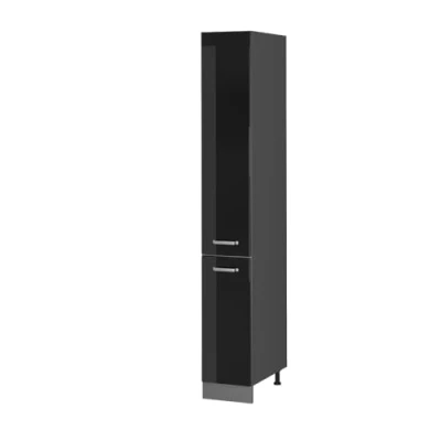 Abbildung von Vicco Hochschrank R Line, Schwarz Hochglanz/Anthrazit, 30 cm
