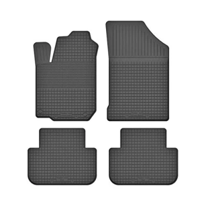 Abbildung von Gummimatten Fußmatten 1.5 cm Rand kompatibel mit Citroen XSARA Picasso (1999 2015) ideal angepasst 4 Teile EIN Set