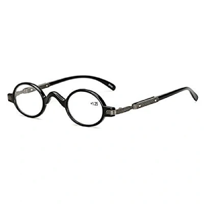 Abbildung von EgBert Hd Anti Müdigkeit Lesebrille Pc Schwarz Runde Rahmen Harz Linse Presbyopie Brille 1.5