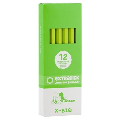 Abbildung von Jolly Graphit X Big Starter extra dicker Stift extrem Belastbar 12 Stück