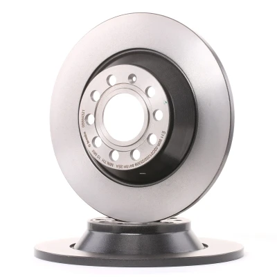Abbildung von BREMBO COATED DISC LINE 08.8843.21 Bremsscheibe 302 12 5 voll beschichtet mit Schrauben AUDI: A6 C6 Limousine, Avant