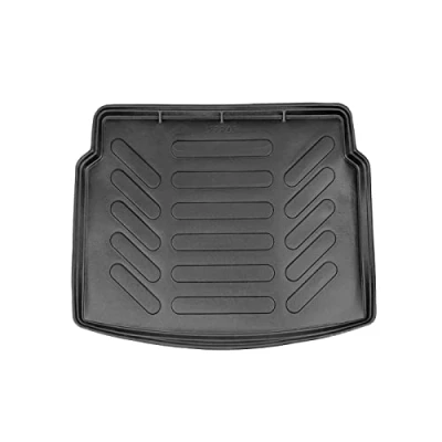 Abbildung von Trimak Passgenau 3D Kofferraumwanne Kompatibel mit Hyundai i30 2 Gen Kombi 2012 2017 Kofferraummatte Schutzmatte Auto Zubehör Antirutschmatte Kantenschutz TPE Gummi Dauerhaft Schwarz
