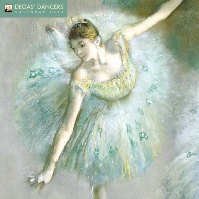 Abbildung von Degas Dancers Tänzerinnen 2025: Original Flame Tree Publishing Kalender [Kalender] (Wall Kalender)